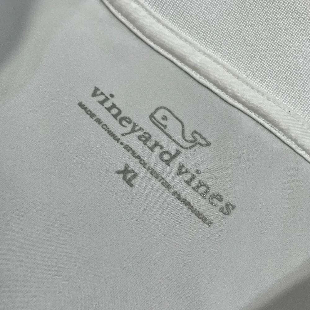 Vineyard Vines Polo Men's Sz XL Striped Lightweight Performance Golf Shirt - Picture 2 of 7